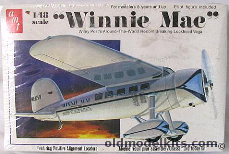 AMT 1/48 Lockheed Vega Winnie Mae, T642 plastic model kit